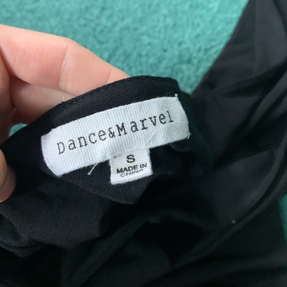 Dance and marvel black bodysuit with mesh - Picture 4 of 5